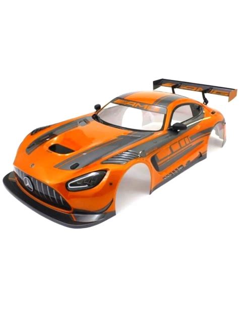 Paint Body Set 360mm Mercedes Amg Gt3 18 Kyosho Inferno Gt2 Gt3 Igb112or