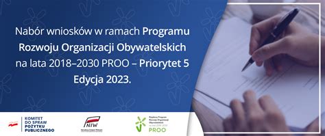 Rusza Nab R Wniosk W W Ramach Proo Komitet Do Spraw Po Ytku