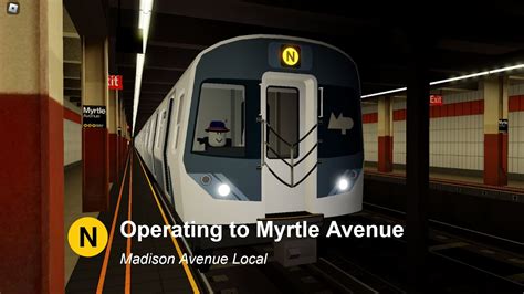 Pta Subway Operating Pst N Train To Myrtle Avenue Youtube