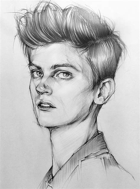 Portrait Sketches Pencil Portrait Portrait Drawing Portrait Art