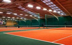 Indoor Tennis Court at David Lloyd Raynes Park