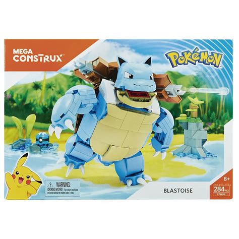 Blocos De Montar Mega Construx Pokémon Blastoise Ma R 233 98