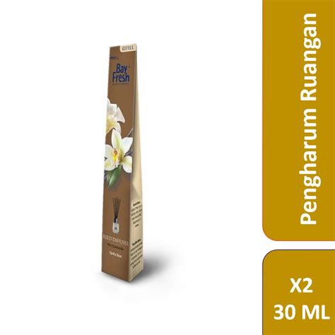 Jual Bayfresh Reed Diffuser Refill Vanilla Bean 30 Ml X2 Shopee Indonesia