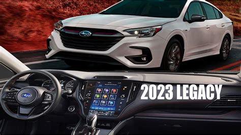 Official The Subaru Legacy Redesigned Is Getting Upgraded Tech