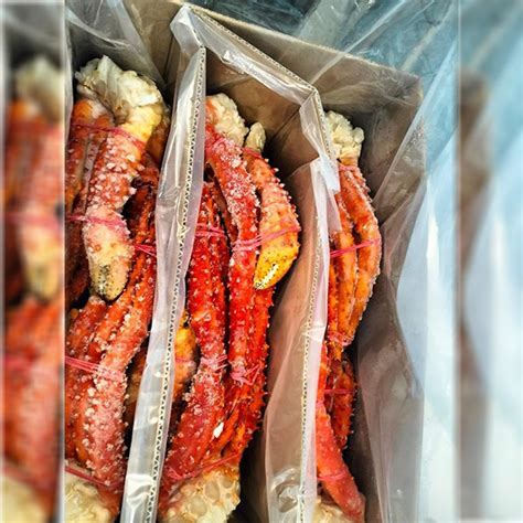 Cooked King Crab Clusters Shop Fish And More