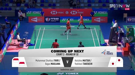 BWF MD Round Of 32FIKRI MAULA Vs MATSU TAKEU H L YONEX