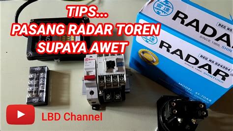 Cara Pasang Radar Otomatis Pompa Air Ke Kontaktor YouTube