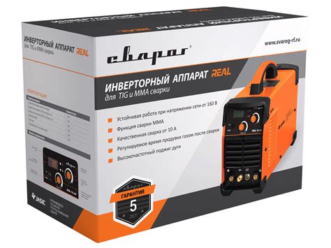 Аппарат аргонодуговой сварки Сварог Real TIG 200 (W223) — АСОИК