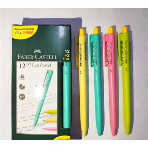 Jual Pena Pulpen Faber Castell P Pastel Shopee Indonesia