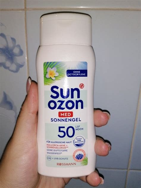 Sun Ozon Med Sonnengel 200 Ml LSF 50 INCI Beauty