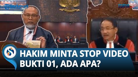 VIDEO Jokowi Diduga CAWE CAWE Di Pilpres Diputar Kubu AMIN Saat Sidang