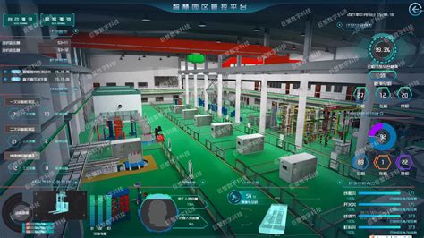 泉州数字孪生工厂3d模型三维可视化建模三维虚拟仿真交互模型 哔哩哔哩