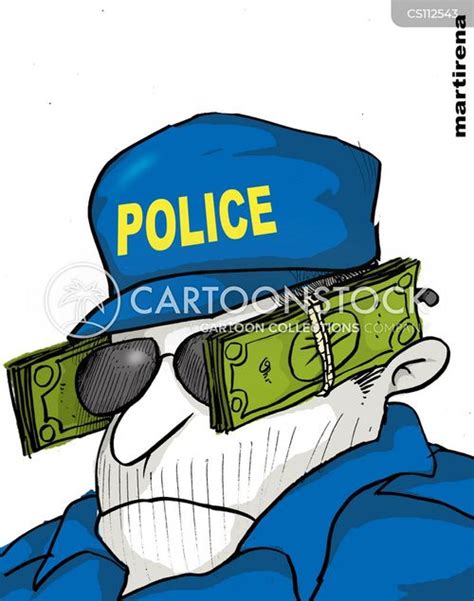 Police Corruption News and Political Cartoons