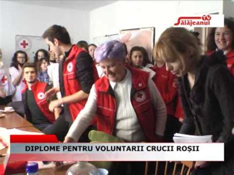 Diplome Pentru Voluntarii Crucii Rosii Youtube