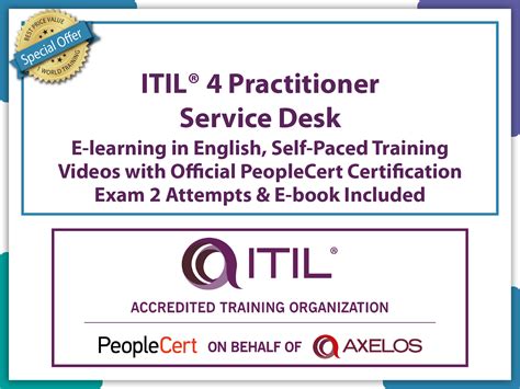 Itil Practitioner Service Desk E Learning In English Self Paced