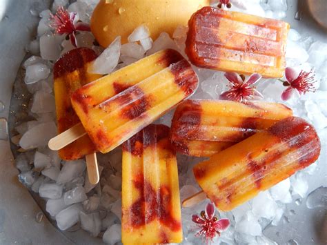 Paletas Heladas De Mango Con Chamoy Paletas De Frutas Paletas De