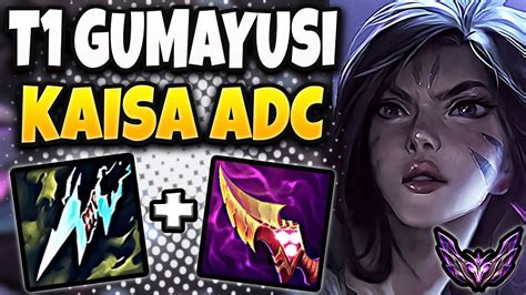 T Gumayusi Kaisa Vs Vayne Adc Lol Korea Master Patch Youtube