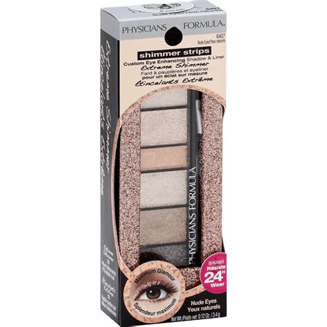 Physicians Formula Shimmer Strips Eye Shadow Liner Nude Eyes 6407 Shop Elmer S County Market