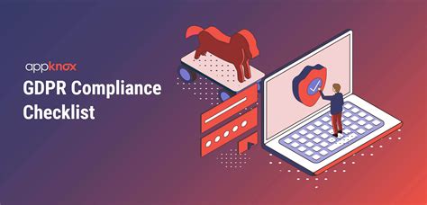 GDPR General Data Protection Regulation Compliance Checklist | Appknox
