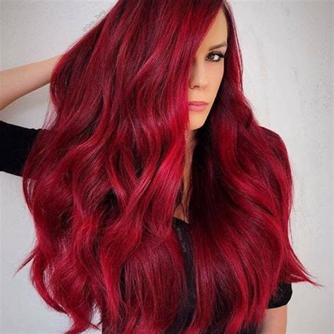 Ruby Red Hair Dye Adore | kaan-photography