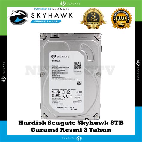 Jual Hardisk Tb Seagate Skyhawk Garansi Resmi Tahun Harddisk