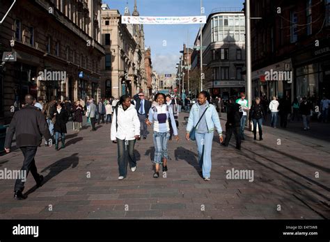 Glasgow City Centre Stock Photo - Alamy