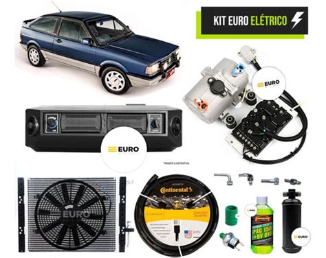 Kit Ar Condicionado El Trico Gol Quadrado Motor Ap E Cht Asf Euro