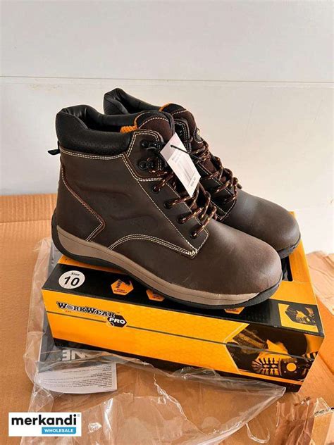 Chaussures De Travail En Cuir Pour Hommes Type Haut Ou Bas