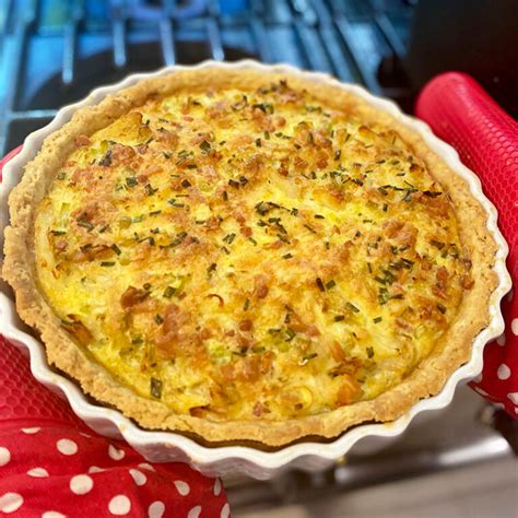 Chef Cristina Haaland Quiche De Bacalhau