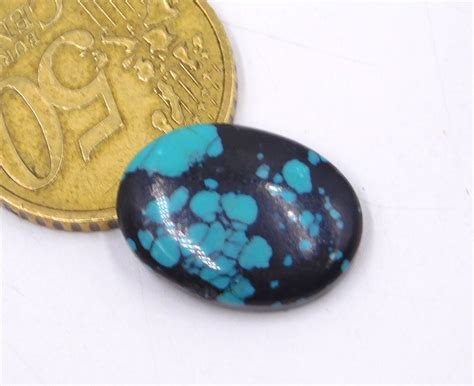 X Mm Natural Tibati Turquoise Oval Cab Loose Gemstone Cts Pcs