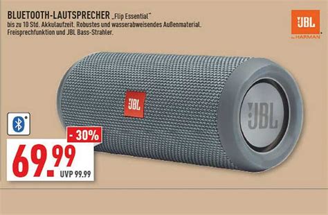 Jbl Bluetooth Lautsprecher Flip Essential Angebot Bei Marktkauf