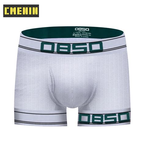 CMENIN Calzoncillos de algodón para hombre ropa interior Sexy Gay