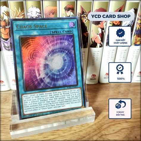 YCDcardgame Thẻ bài Yugioh Chính Hãng Chaos Space Shopee Việt Nam