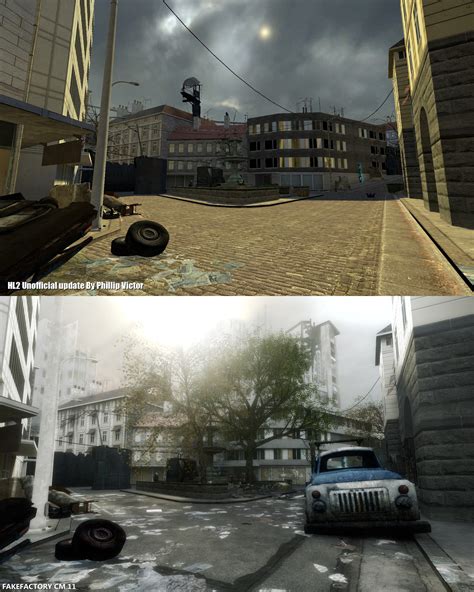 Cm11 Comparison Image Fakefactory Cinematic Mod For Half Life 2 Moddb