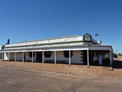 Air Tour of Lake Eyre and Birdsville: Downtown Birdsville....