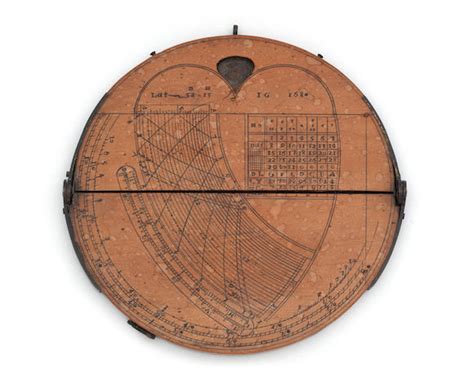 Bonhams A Rare Folding Boxwood Gunter Quadrant English Dated 1680