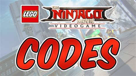 The Lego Ninjago Movie Videogame All Character Cheat Codes Youtube