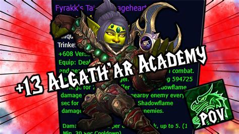 The Most BROKEN Trinket For Mistweaver 13 Algath Ar Academy