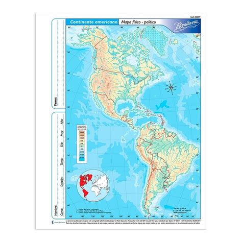 Lista Foto Mapa Del Continente Americano Para Imprimir Sin Nombres Hot Sex Picture