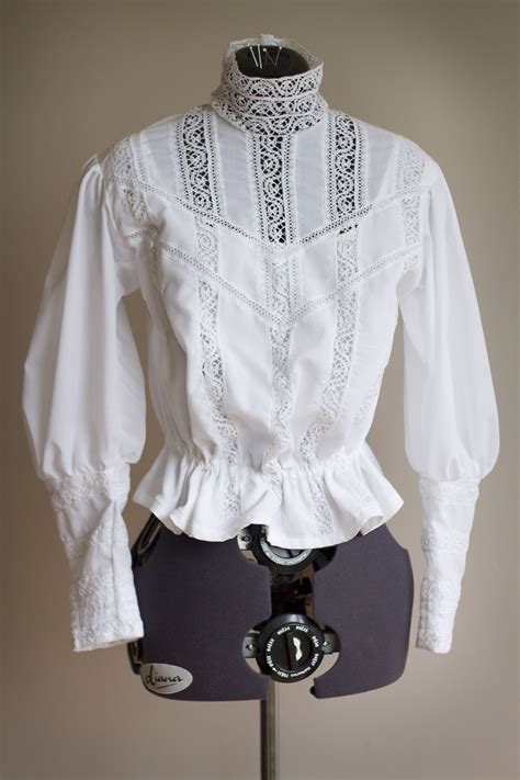 Edwardian Blouse Finished Edwardian Clothing Edwardian Blouse