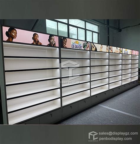 Cosmetic Display Cabinet For Shops Custom Design Solutions Penbodisplay