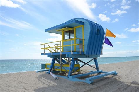 City Of Miami Beach Lifeguard Towers