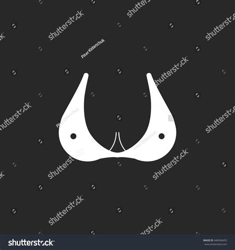 Erotic Breast Bikini Sign Simple Icon Stock Vector Royalty Free Shutterstock