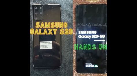 Samsung Galaxy S20 Series Hands On Must Watch Youtube