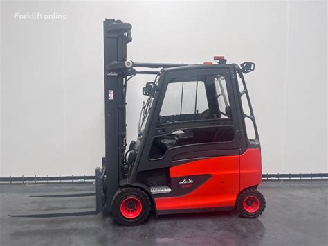 Linde 387 E 30 HL 01 600 Electric Forklift For Sale Netherlands