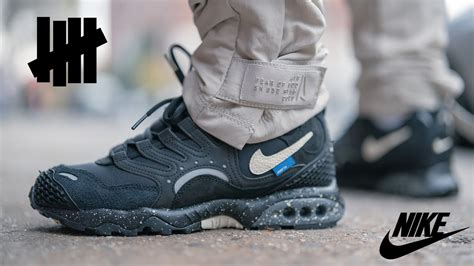 UNDEFEATED X NIKE AIR TERRA HUMARA BLACK REVIEW SIZING ON FOOT