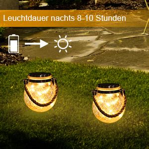 Solarlaterne F R Au En Qxmcov Led Solar Laterne Garten Solarlampen