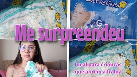 Resenha Da Fralda Estrelinha Baby Me Surpreendi Vem Ver Youtube