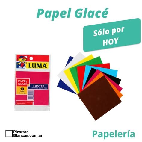 Papel Glacé Librería PB Pizarras Blancas en Mendoza