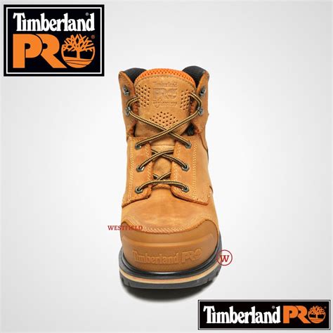 Timberland Pro® Mens Premium Leather Ballast Comfort Steel Toe Safety